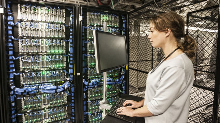 envato_person in the data center
