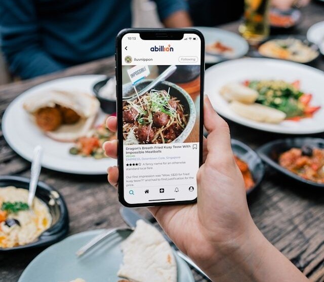 food phone AI app 