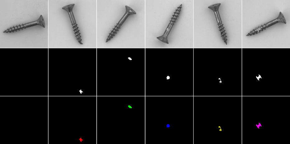 An example of the masks screws
