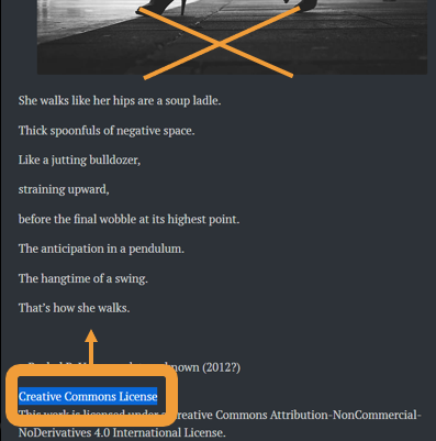 Example CC-Licence