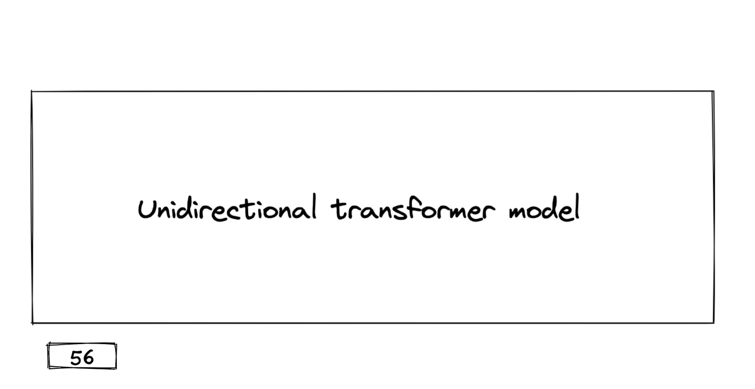 bidirectional transformer model