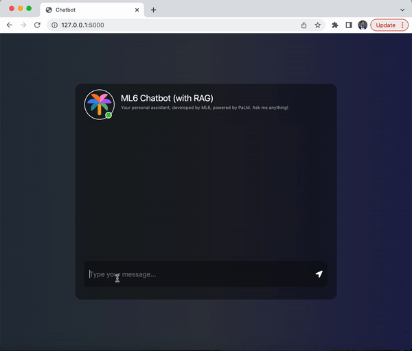 ml6 chatbot
